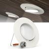Sunco 6 Inch Gimbal LED Recessed Light, Adjustable Angle, 12W=60W view 1