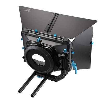 FOTGA DP3000 Professional Swing-Away Matte Box Sunshade DSLR Video Rig with 15mm Rod Rig for Rail Rod Baseplate Rig for DSLR Camera 5D Mark III, VI, 6D Mark VI, 7D, A9 A7