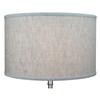 FenchelShades.com 16" Top Diameter x 16" Bottom Diameter 10" Height Lampshade USA Made (Designer Oatmeal) view 3