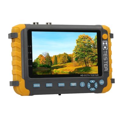 DiySecurityCameraWorld- 5 Inch CCTV Tester Monitor IV8W 8MP AHD 8MP TVI 8MP CVI CVBS Analog Security Camera Tester Video Monitor with PTZ Controller/UTP Cable Test/VGA HDMI Input
