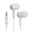 Guess What? Corgi Butt Funny Joke Novelty in-Ear Earbud Headphones - White view 1