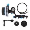 FocusFoto FOTGA DP500 Mark III Quick Release Clamp A/B Hard Stops Dampen Follow Focus + Gears + Speed Crank Handle Kit for 15mm Rail Rod DSLR Rig System 5D2 5DIII 5D IV A7 A7S A7R II A9 GH4 GH5 BMPCC view 1