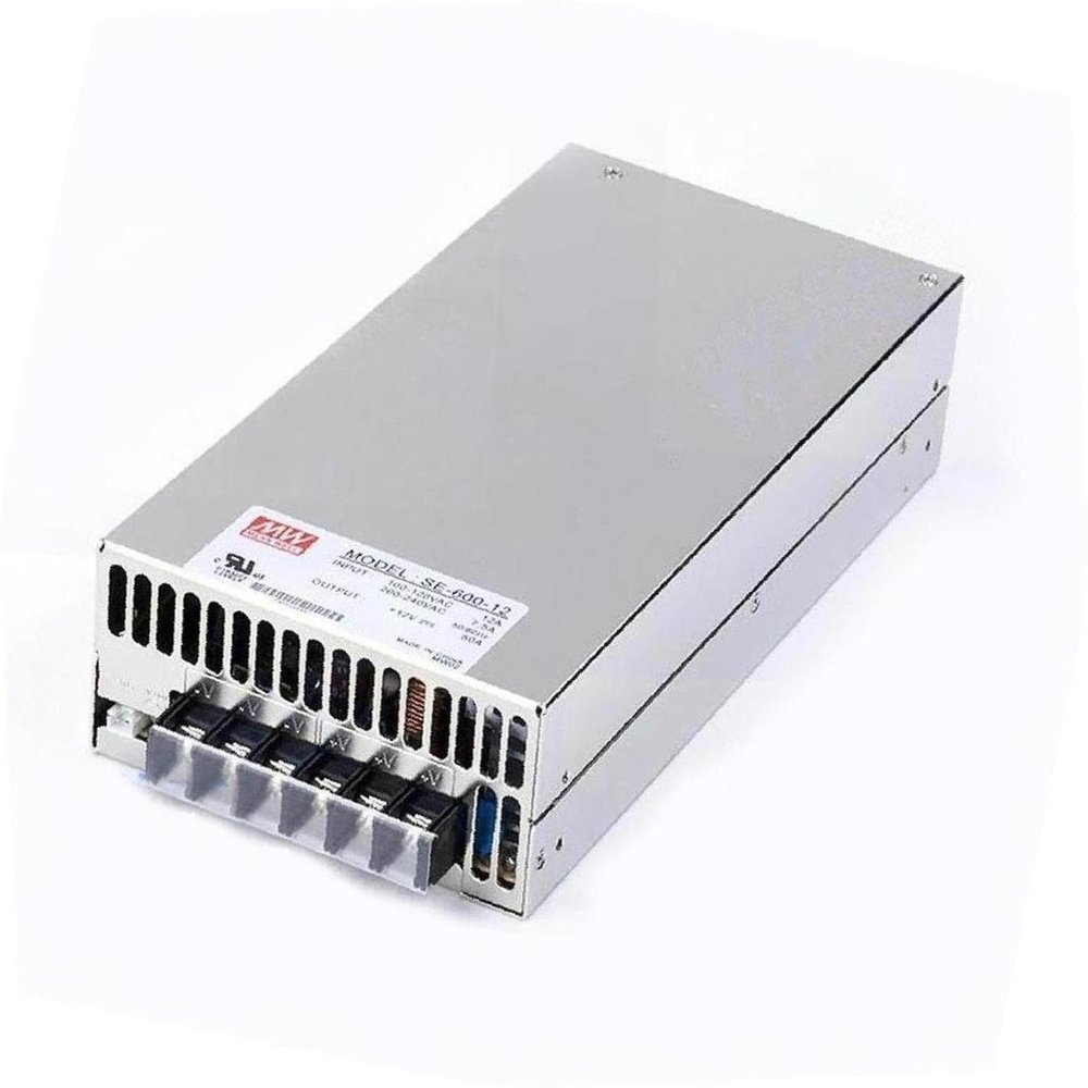 Enclosed Type 600W 12V 50A SE-600-12 AC-DC SMPS SE-600 Series Switching Power Supply