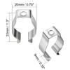 uxcell Pack of 6 T8 U Clips Holder Bracket Replacement Mounting Accessories view 4