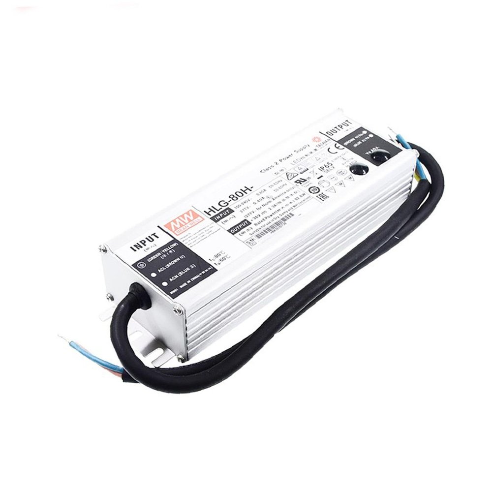 LED Driver 60W 12V 5A HLG-80H-12A AC-DC HLG-80H Series C.V+C.C