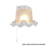 Aspen Creative 22001-21, One-Light Ceiling Fan Fitter Light Kit with Pull Chain, Painted White view 3
