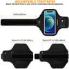 RUNBACH Armband for iPhone 13 Mini/12 Mini/11 Pro/iPhone X/XS,Sweatproof Running Exercise Gym Bag with Card Slot(Black) view 3