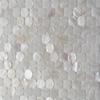 AFSJ Genuine White Round Penny Mother of Pearl Mosaic Tile for Bathroom Kitchen Shower Wall Backsplash Tile(Pack of 6 Sheets) view 1