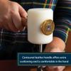Weaver Leather Supply Barry King Wood Mallet, Leather Working Mallet with Ergonomic Contoured Handle, Wooden Hammer for Stamping and Tooling, 32-Ounce view 3