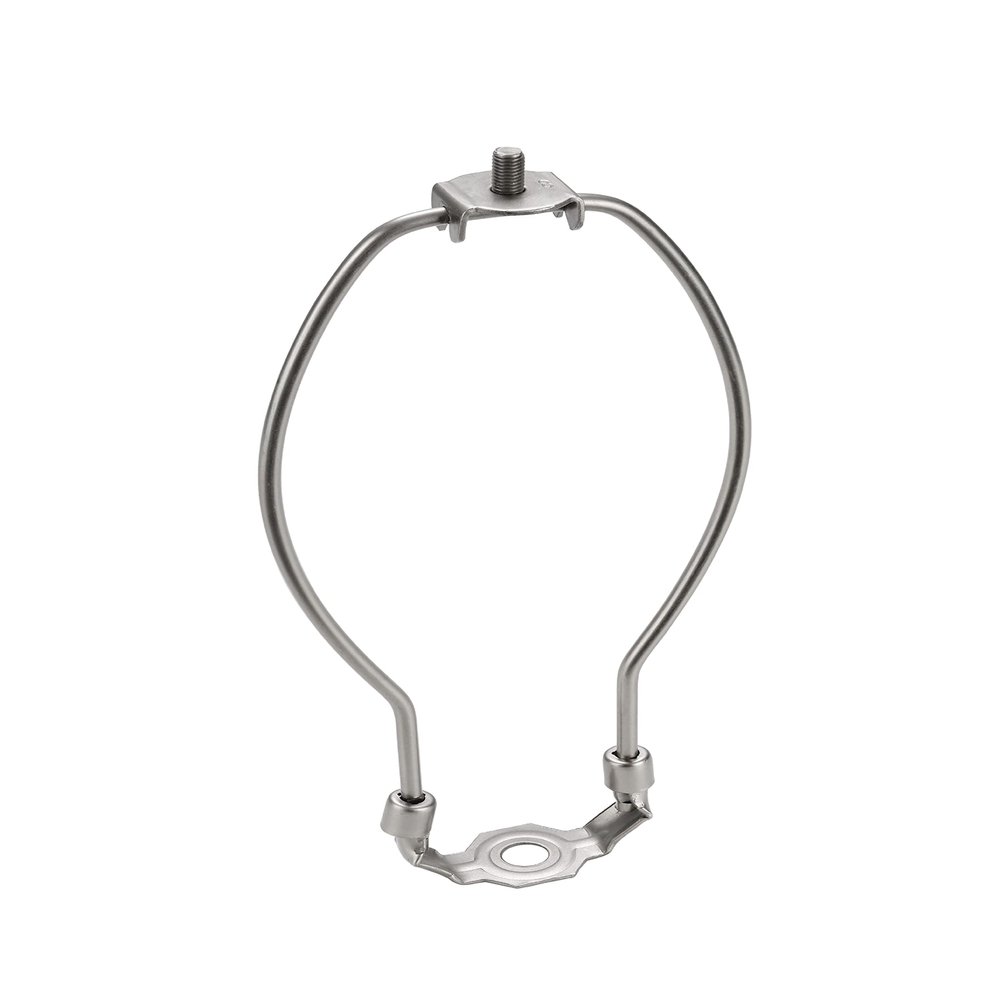 Aspen Creative 20002-2 8 1/2" Lamp Harp with Saddle in Satin Nickel Finish