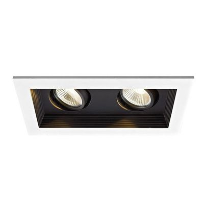 WAC Lighting Mini Multiples LED Three New Construction Housing with Trim and Light Engine - 45 Beam Angle