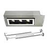 WAC Lighting Mini Multiples LED Three New Construction Housing with Trim and Light Engine - 45 Beam Angle view 4