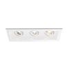 WAC Lighting Mini Multiples LED Three New Construction Housing with Trim and Light Engine - 25 Beam Angle view 2