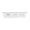 WAC Lighting Mini Multiples LED Three New Construction Housing with Trim and Light Engine - 25 Beam Angle view 1