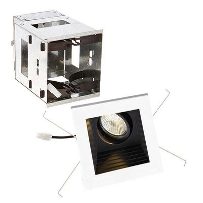 WAC Lighting Mini Multiples LED Three New Construction Housing with Trim and Light Engine - 25 Beam Angle