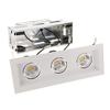WAC Lighting Mini Multiples LED Three New Construction Housing with Trim and Light Engine - 45 Beam Angle view 1