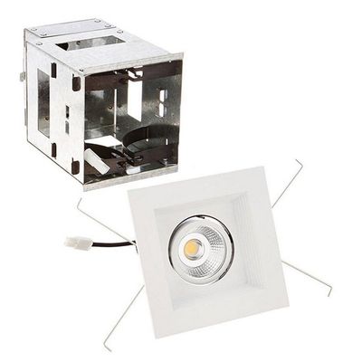 WAC Lighting Mini Multiples LED Three New Construction Housing with Trim and Light Engine