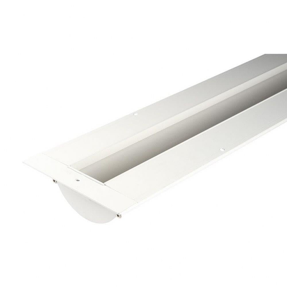 WAC Lighting LED-T-RCH3-WT InvisiLED Linear Deep Recessed Downlight Channel, 8', White