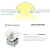 WAC Lighting LED-T-RCH3-WT InvisiLED Linear Deep Recessed Downlight Channel, 8', White view 2