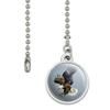 GRAPHICS & MORE Screaming Bald Eagle Diving Catching Prey Ceiling Fan and Light Pull Chain view 2