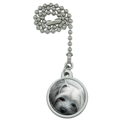 GRAPHICS & MORE Yorkshire Terrier Yorkie Tired Sleepy Dog Ceiling Fan and Light Pull Chain