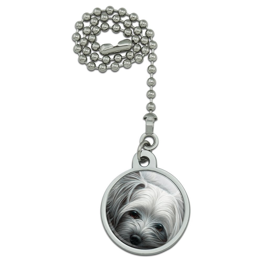 GRAPHICS & MORE Yorkshire Terrier Yorkie Tired Sleepy Dog Ceiling Fan and Light Pull Chain