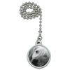 GRAPHICS & MORE White Golden Retriever Tired Sleepy Dog Ceiling Fan and Light Pull Chain view 1