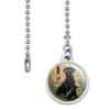 GRAPHICS & MORE Black Labrador Retriever Dog Puppy Ceiling Fan and Light Pull Chain view 2