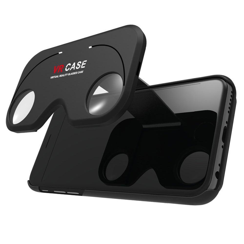 E-plus 3D VR Glasses with phone Case for iphone 6/6S 4.7 inch,Virtual Reality Mobile Phone Cover,Portable VR Glasses Mobile Phone Case