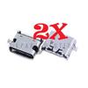ePartSolution_2X USB Charger Charging Port Dock Connector USB Port for ZTE Axon 7 A2017 Replacement Part USA view 2