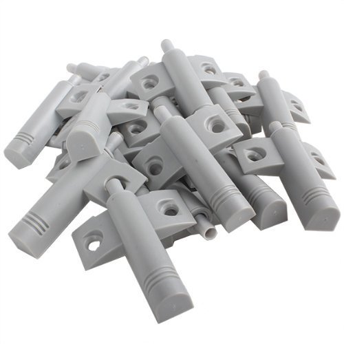 ZIJIA 20pcs Closer Damper ABS Mute Buffer Absorber for Cabinet Wardrobe Door Drawer