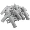 ZIJIA 20pcs Closer Damper ABS Mute Buffer Absorber for Cabinet Wardrobe Door Drawer view 1