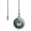 GRAPHICS & MORE Pug Sticking Out Tongue Ceiling Fan and Light Pull Chain view 2