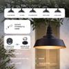 Industrial Pendant Light 20 Inch Extra Large Steel Warehouse | Matte Black view 4