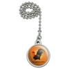 GRAPHICS & MORE Rooster of Awesomeness Chicken Ceiling Fan and Light Pull Chain view 1