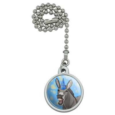 GRAPHICS & MORE Ass Hat Donkey Funny Ceiling Fan and Light Pull Chain