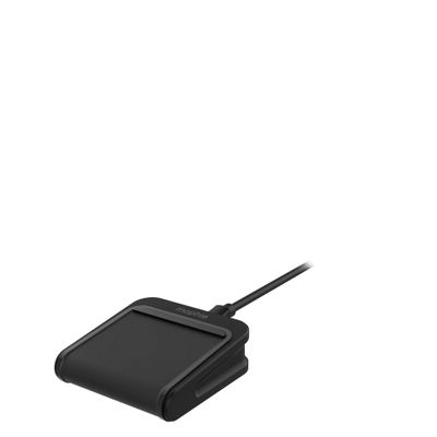 Mophie Charge Stream Mini - 5W Wireless Travel Charger for Apple iPhone 8, 8 Plus, X, Samsung and Qi Enabled Smartphones - Black (409901794)