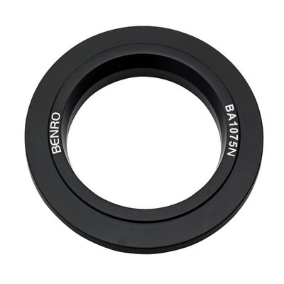 Benro 100 mm to 75 mm Bowl Adapter Ring for Video Tripod Legs & Heads  Step-Down Converter for 100 mm Bowls to 75 mm Heads (BA1075)