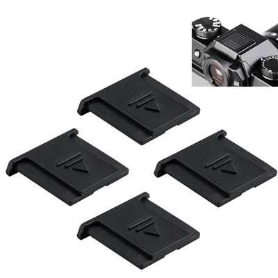 4PCS Camera Hot Shoe Cover for Fujifilm X-T30 III II XM5 X100VI XS20-Black