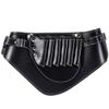 Scissor Holster with PU Leather Hairdressing Bag Pouch Holder with Waist Shoulder Belt Leather Scissor Bag for Hairdressers view 1