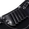 Scissor Holster with PU Leather Hairdressing Bag Pouch Holder with Waist Shoulder Belt Leather Scissor Bag for Hairdressers view 2