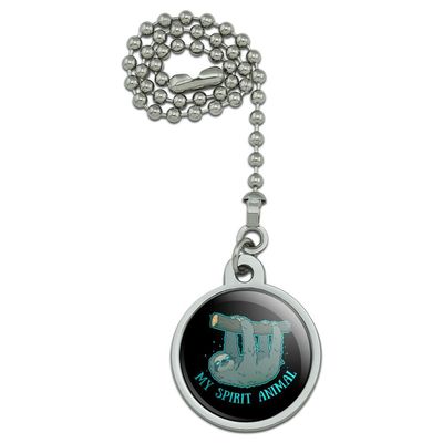 GRAPHICS & MORE My Spirit Animal is a Sloth Ceiling Fan and Light Pull Chain
