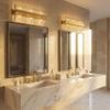 Capital Lighting 125461FI Lena Hollywood Regency Inspired Slim Rods Linear Bath Vanity Wall Mount, 6-Light 360 Total Watts, 12" H x 24" W, Fire and Ice view 3