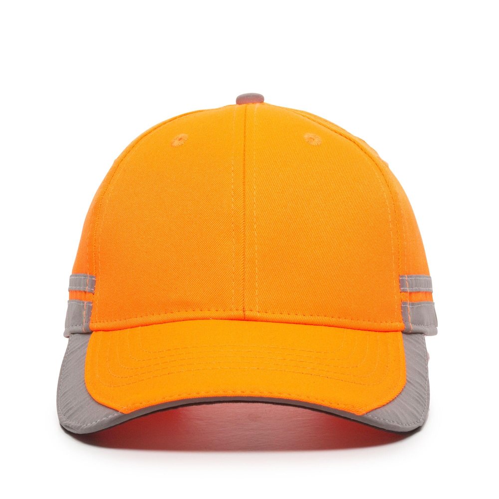 Outdoor Cap Neon Orange Baseball Cap Hi-Vis Low Profile Workwear Hat