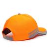 Outdoor Cap Neon Orange Baseball Cap Hi-Vis Low Profile Workwear Hat view 4