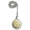 Saltwater Deep Sea Game Fish Fishing Pattern Ceiling Fan and Light Pull view 1