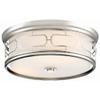 Minka Flush Mount 16" Wide Polished Nickel Drum LED Ceiling Light view 1