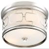 Minka Flush Mount 16" Wide Polished Nickel Drum LED Ceiling Light view 3