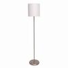 Ledu Slim Line Lamp Set, White/Silver (L9135) view 2
