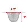 uxcell Kitchen Bathtub Basin Sink Garbage Strainer Drain Stopper 90mm Dia 2pcs view 2